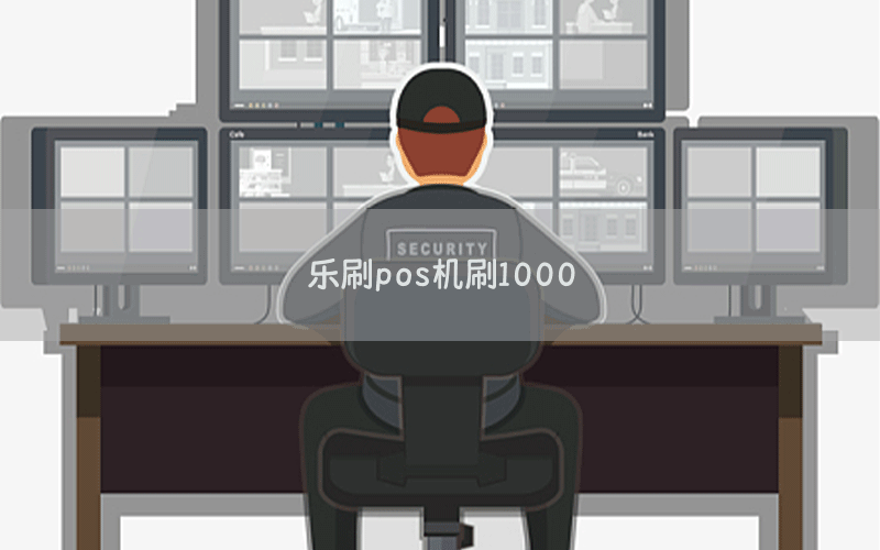 乐刷pos机刷1000